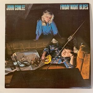 JOHN CONLEE "FRIDAY NIGHT BLUES"- 12" Vinyl- STEREO - 1980 (MCA 3246)